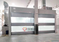 Sitio de la preparación del autobús para el autobús de Yutong lleno abajo de equipos de pintura de la base del proyecto