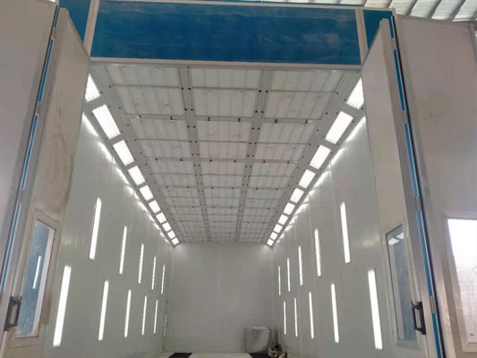 calidad Cabina de espray modificada para requisitos particulares del autobús y del camión con el sitio de la pintura 1000lux de la luz pilota fábrica