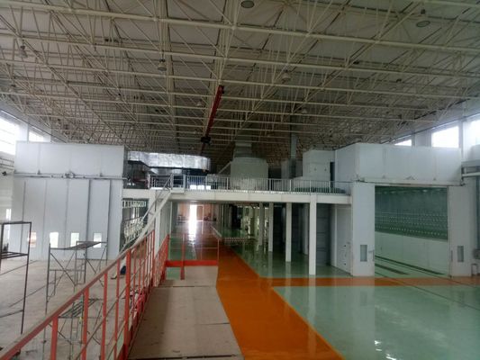 calidad Las torres de capa de la turbina de viento de la cabina de espray de la industria pintan la cabina de la capa de la cabina fábrica