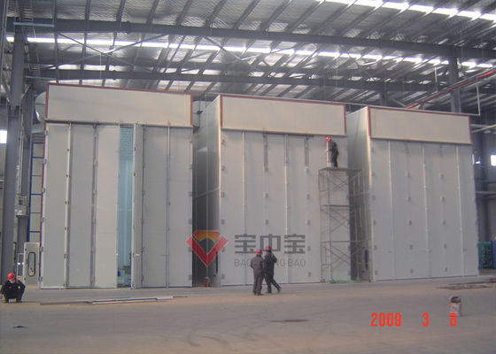 calidad Línea de pintura de la maquinaria pesada proyectos del equipo de la pintura de la industria fábrica
