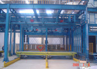 Sistema de transporte automático para la cabina de la pintura de la maquinaria pesada
