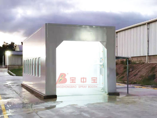 calidad Línea de la prueba de la tirantez del agua con la iluminación de la cabina de la inspección que llueve fábrica