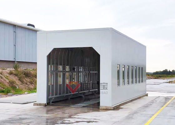 calidad Cabina de la prueba de ducha para los vehículos de prueba del lacre del agua que llueven cabinas de la prueba fábrica