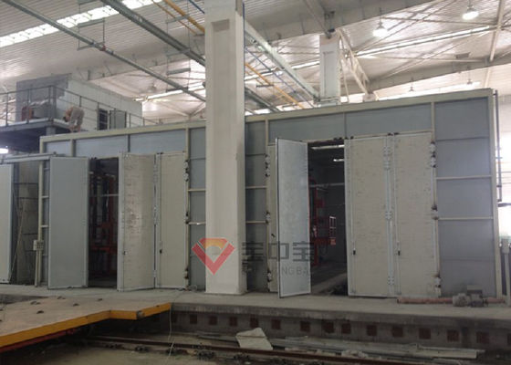calidad El autobús pinta el sitio con la fuente eléctrica de las puertas de resbalón por el equipo de pintura de Baozhongbao fábrica