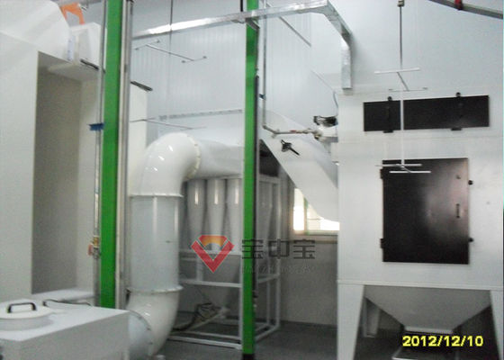calidad Sistema automático de la recuperación del polvo para el ordenador Shell Powder Coating Line fábrica