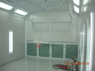 El sitio de la pintura de la cortina de agua modificó industrial para requisitos particulares grande para el tren/los aviones parte la cabina de la pintura de la lámpara infrarroja