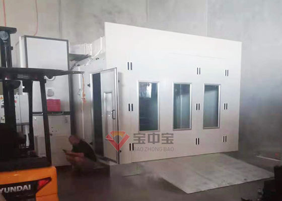 calidad Cabina de espray estándar auto del AU/NZS del sitio del espray de la pintura con el exterior de la caja de luz fábrica