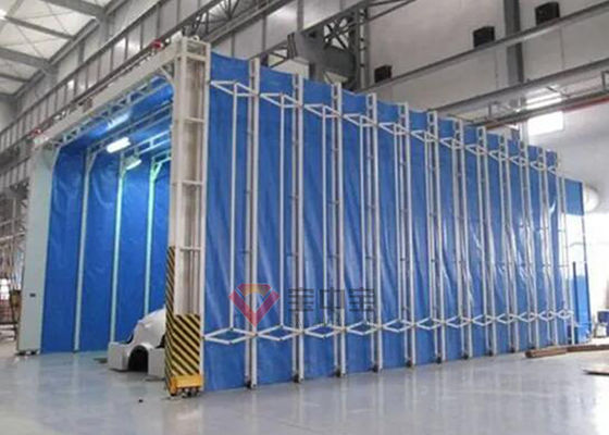 calidad Cabina de espray telescópica de la pintura para el sitio resistente grande de la pintura de la industria de los objetos fábrica