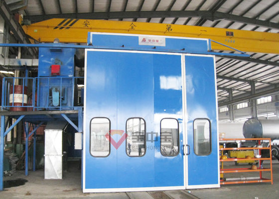 calidad Equipos de pintura de pintura del tanque de agua del sitio de la industria fábrica