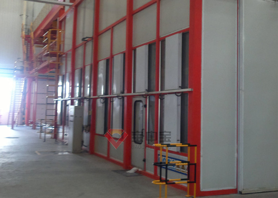 Línea de rociadura automática para la línea de pintura de la maquinaria pesada en fábrica de la maquinaria pesada de XCMG