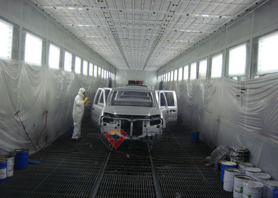 calidad Cadena de producción de pintura auto línea de rociadura líquida de la pintura automática para el coche fábrica
