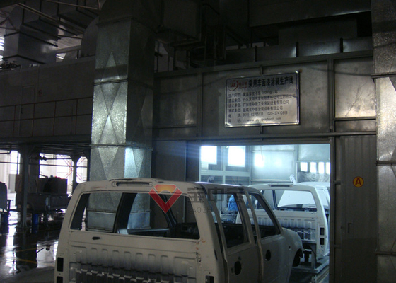 Continúe la línea de pintura auto automática línea de pintura automotriz