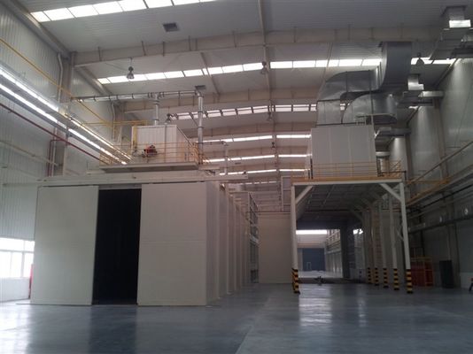 calidad Cabina de la pintura de la maquinaria pesada para la fábrica de la pieza de Verhicle fábrica