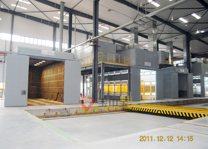 Carretilla del piso para la mudanza eléctrica de la cabina de la pintura de la industria del transporte del vehículo para la maquinaria pesada