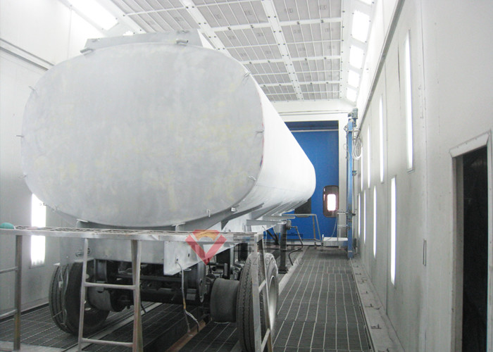 Cadena de producción de la industria de la cabina de espray del tanque de aceite equipos de pintura del petrolero