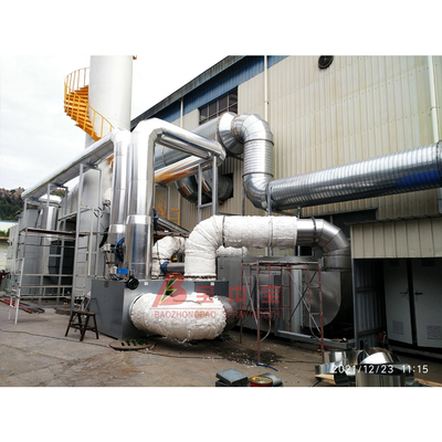 Incinerador regenerativo RTO del gas residual orgánico de la protección del medio ambiente para la basura médica e industrial